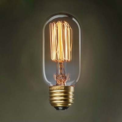 t45 edison bulb 220v 40w retro industry style globe incandescent bulb ac 110v/220v for living room bedroom