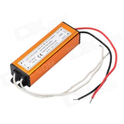 water resistance 13~18 x 1w led constant current power supply driver 18w 300ma - golden (90~265v)