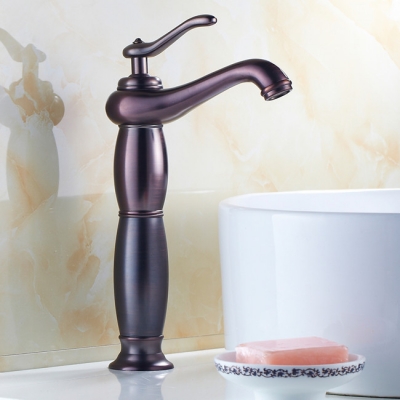 whole and retail oil rubbed bronze retro style kitchen mixer single hole bathroom basin sink faucet r1605a [oil-rubbed-bathroom-faucet-6666]
