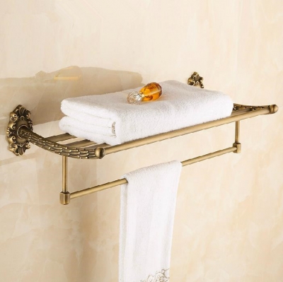 whole and retail promotion new bathroom luxury antique clothes towel shelf towel rack holder w/ towel hc-20f