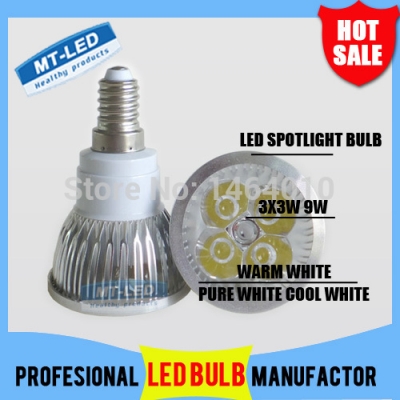 x100pcs 12w spotlight good quality low price led light e14 base ball lamp 110-240v led bulb lamp downlight lighting [led-spotlight-bulb-683]