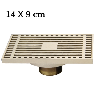 14x9 cm bathroom kitchen deodorant core anti-odor floor drain shower drain shower plug bathroom chrome button floor cover10171a [floor-drain-3015]