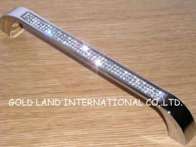 192mm l215xw18xh29mm k9 crystal glass furniture long handle