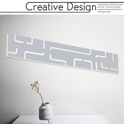 2016 creative design modern minimalism acrylic led wall lamp pmma bedroom surface mounted wall light