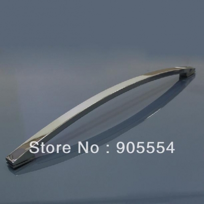 500mm chrome color 2pcs/lot 304 stainless steel glass pull handle glass door handle