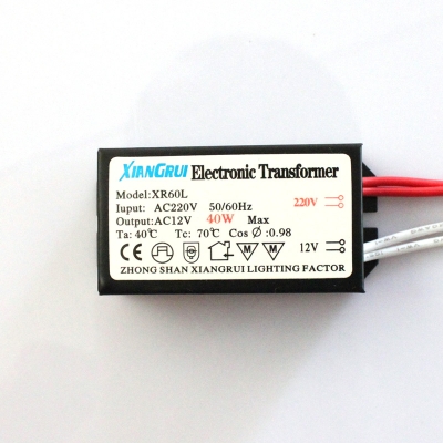 5pcs/lot ac 12v 20w power supply driver electronic transformer for led halogen lights [lighting-transformer-driver-4098]