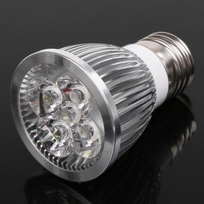 5pcs/lot led spotlight e27 ac85-265v 5w 450lm warm white/whire led lamp spot light [others-6912]
