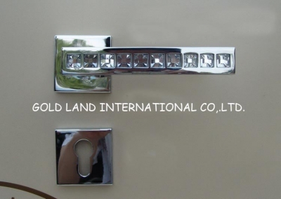 72mm 2pcs handles with lock body+keys european-style interior door locks door lock/bedroom door handle lock