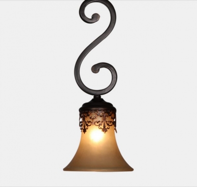 america nordic brass led pendant light fxitures glass lampshade dinning room wrount iron handing lamp lamparas de pendentes