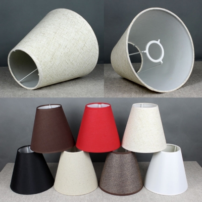 d20cm*h18cm table lamp lampshade fabric cloth pvc creative decoration lampshade lighting accessories [table-lamps-3454]