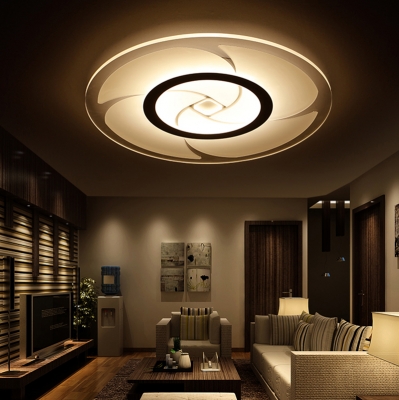 fashion simple ceiling lights led lamparas de techo luminaria acrylic lamp porch lighting living room light fixtures modern
