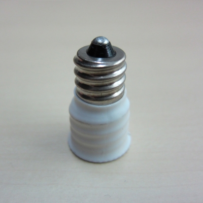 lowest price e12 to e14 lamp bulbs holder adapter converter candelabra base socket white [e10-e11-e12-e14-socket-5114]