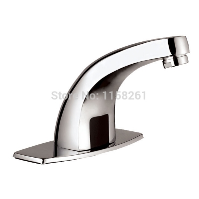 single cold automatic inflared sensor faucet for kitchen bathroom basin sink water saving inductive electric water tap mixer8102