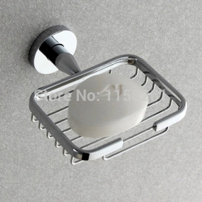 solid brass chrome finishing soap rack dish wire basket soap holder wall mount bathroom accessories fm-3611 [soap-dish-amp-holder-7835]