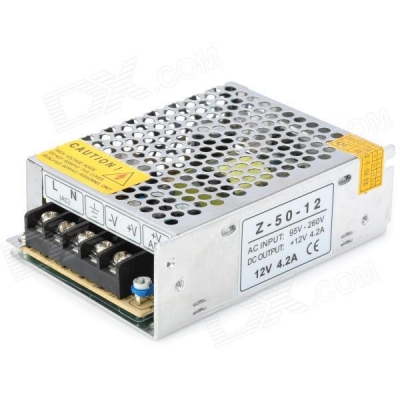 switching led power supply adapter 12v 4.2a ,led electronic transformer 220v to 12v dc
