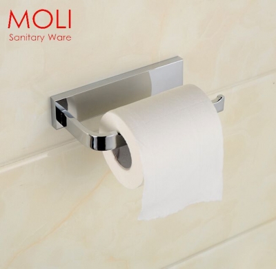 toilet paper holder for bathroom square chrome bath hardware [toilet-paper-holder-8099]