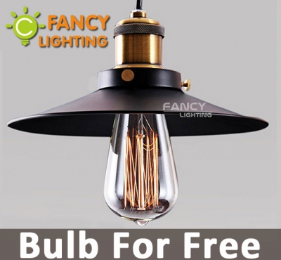vintage industrial edison pendant light iron copper black pendant lamp 110v 220v adjustable pendant lights suspension lighting