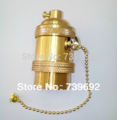 vintage light bulb pendant light kit diy accessories fashion pendant light e27 zipper copper lamp holder