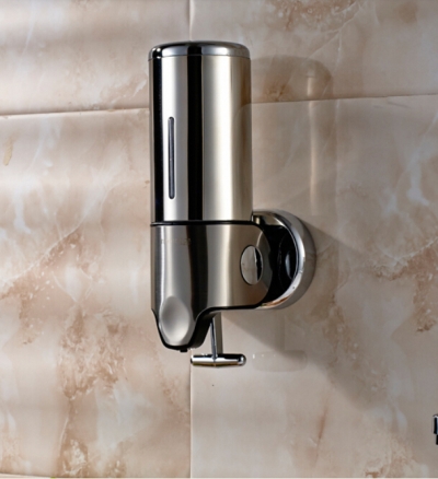 wall-mounted stainless steel soap dispenser sanitizer dispenser for bathroom