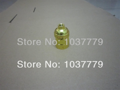 10pcs/lot e27 gold aluminum lamp holder lamp sockets