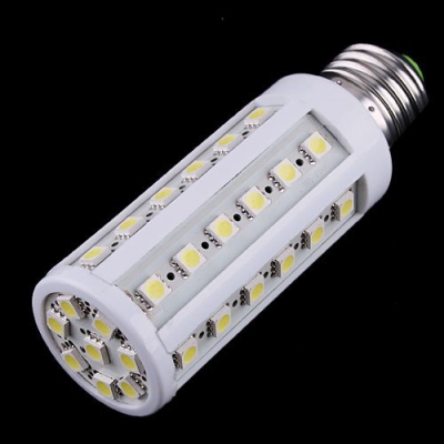 10pcs/lots e27 led corn bulb 8w ac85-265v 720lm 44*smd5050 warm white/white lamp