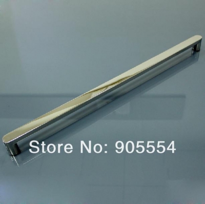 500mm chrome color 2pcs/lot 304 stainless steel glass door handle