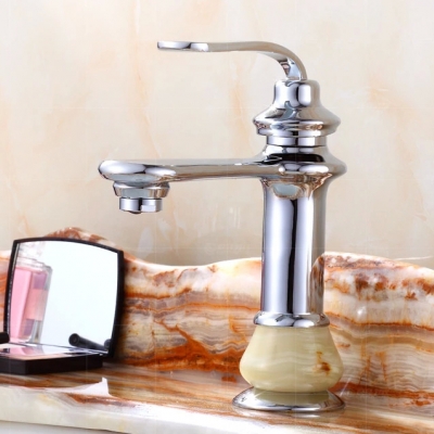 bathroom deck mounted basin vessel sink faucet chrome basin mixer taps single handle jr-004l [chrome-bathroom-faucet-1786]