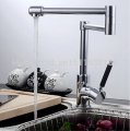 contemporary new designed chrome brass kitchen faucet sink mixer tap deck mounted
