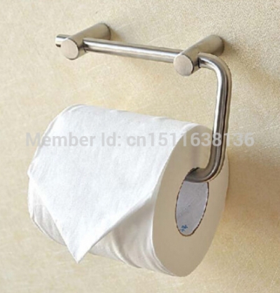 contemporary new wall mounted bathroom brushed nickel toilet paper holder tissue holder