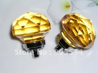 d33xh44mm tawny crystal glass cabinet knob/bedroom knob [home-gt-store-home-gt-products-gt-yj-crystal-glass-knobs-49]