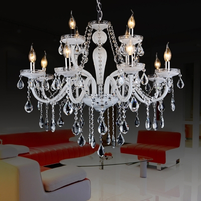 k9 chandeliers crystal lamp white grand lustre moderne kronleuchter aus kristall lustre suspension meerosee lighting