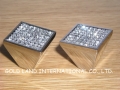l30mmxh28mm k9 crystal glass square knobs