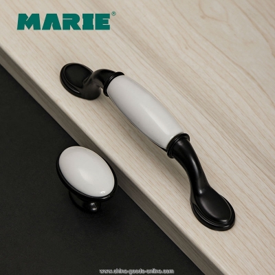 marie hardware kitchen furniture drawer ceramic knobs,vintage dresser knob handle,ceramic handle drawer pull-a-014-96mm [Door knobs|pulls-1593]