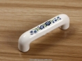 pastorale style 76mm delicacy ceramic cabinet drawer wardrobe furniture handles pulls knobs tc 271-76