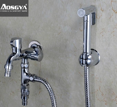 three function bidet shower, brass bidet faucet