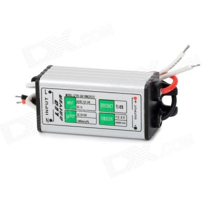 waterproof diy constant current led driver 10w 12v 900ma led power supply ( input 12-24v/output 9-12v ) [led-driver-4943]