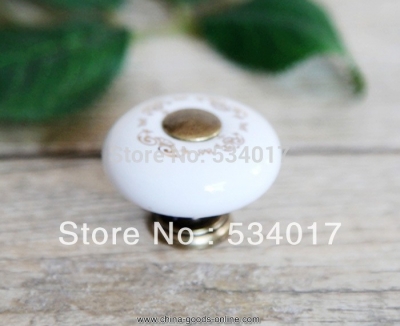 10pcs furniture accessories ceramic drawers knobs [Door knobs|pulls-444]
