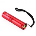 2pcs mini cree led flashlight torch 500lm 3-mode adjustable focus zoom led flash light aa or 14500 battery