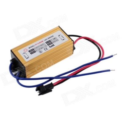 3-5x3w external waterproof led power supply 3-5x3w led driver - golden (ac 85~277v) [led-driver-4886]