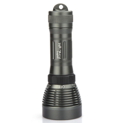 4pcs/lot waterproof cree xm-l t6 led underwater diving flashlight torch 1000lm 8 modes light