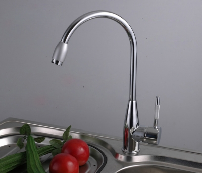 and cold water zinc alloy kitchen faucet [kitchen-faucet-4083]