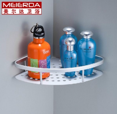 brand new aluminum single tier corner shampo shelf [bathroom-shelves-987]