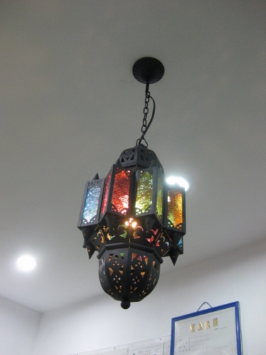 colorful pendant lights moroccan pendant art style iron pendant light gallery light balcony porch lights