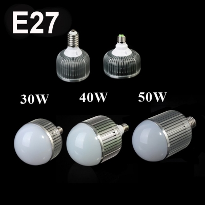 led lamp light bulb e27 30w/40w/50w 220v/110v warm white/white lamps for home [led-bulb-4513]