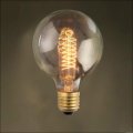 2pcs g80 e27 40w edison bulb lamp light, vintage bulb filament retro incandescent light