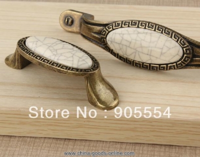 64mm ceramics furniture wardrobe handle and cupboard drawer handle