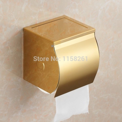 accessories banheiro gold finish bathroom tissue holder /toilet paper holder/paper roll holder bathroom accessories/ hj-126k [paper-holder-amp-roll-holder-7113]