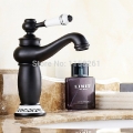 black copper bathroom antique faucet fashion vintage and cold faucet wash basin mixer sink faucet sy-045r