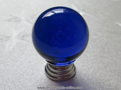 blue glass dresser knob knobs crystal knob drawer knobs pulls handles / nautical kitchen cabinet knobs silver decorative knobs [Door knobs|pulls-1682]