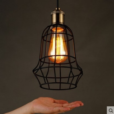 country retro loft vintage lamp industrial pendant lights with edison bulbs ,lamparas colgantes industrial [loft-pendant-light-6319]
